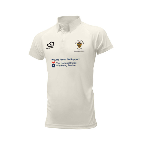 Mens Short Sleeve Cricket Shirt (BRAVEHEART TOUR)-WMPSCC