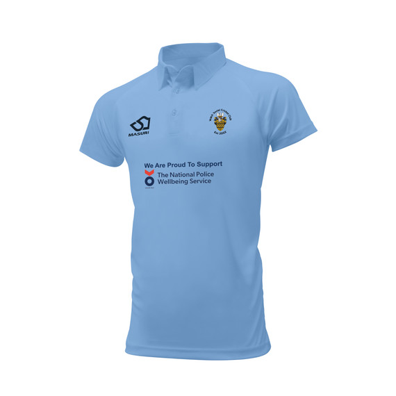 Mens Short Sleeve Coloured Cricket Shirt -WMPSCC