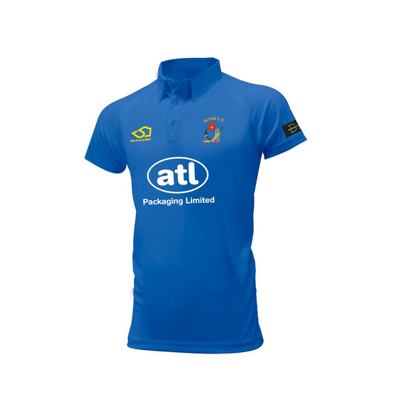Mens Short Sleeve Coloured Cricket Shirt -ELTON