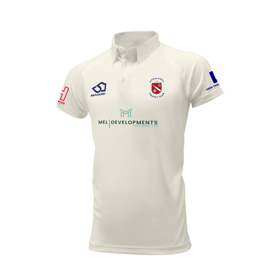 Mens Short Sleeve Cricket Shirt-MOORCC