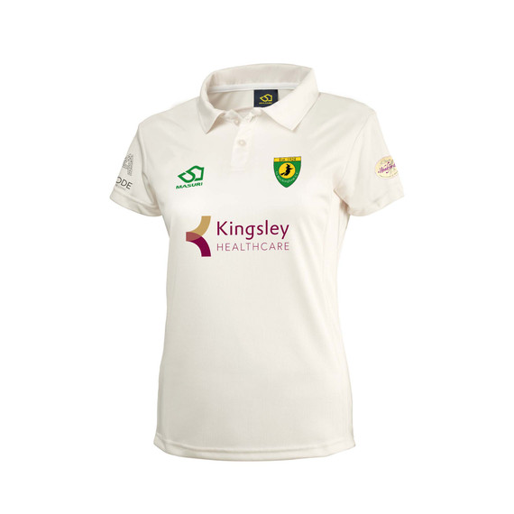 Women's Short Sleeve Cricket Shirt-GWITCHCC