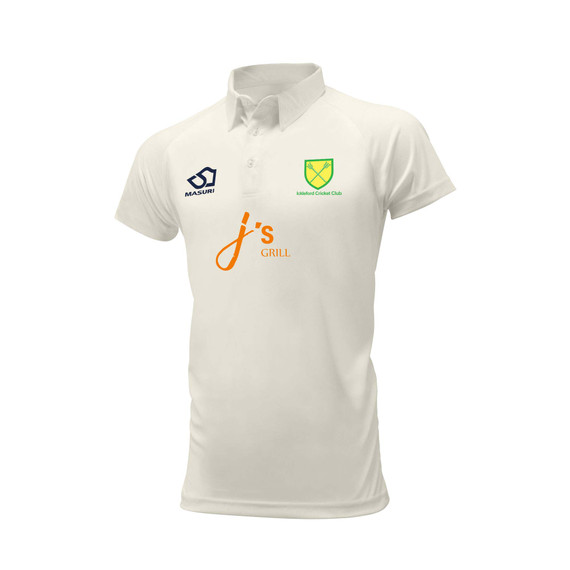 Mens Short Sleeve Cricket Shirt-IKFCC