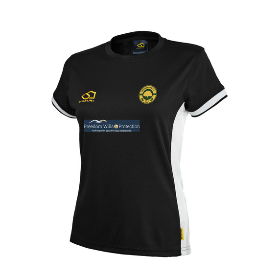 Black & White Women's Training Shirt -BROA