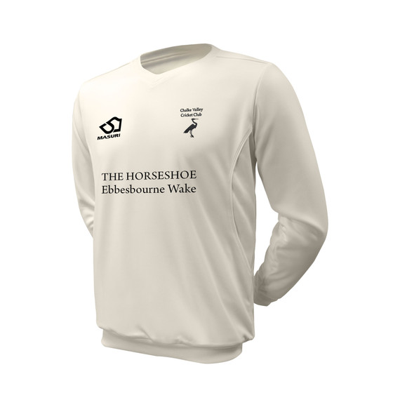 Junior Long Sleeve Cricket Slipover -CLKV