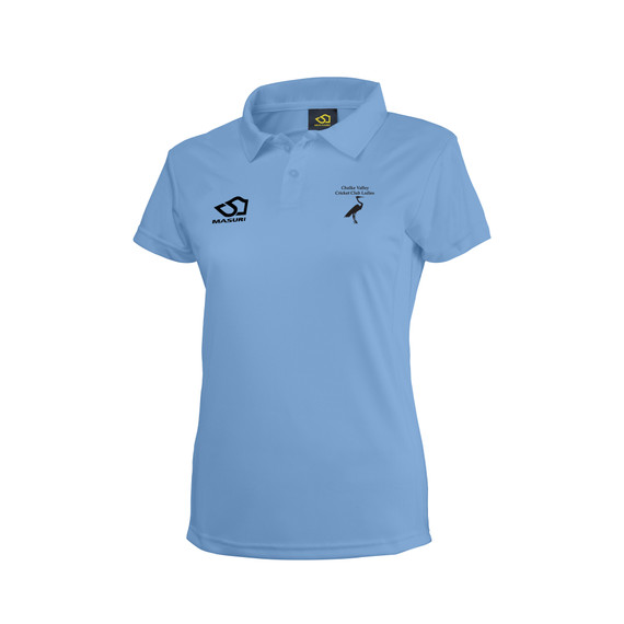Women's Short Sleeve Coloured Cricket Shirt-CLKV