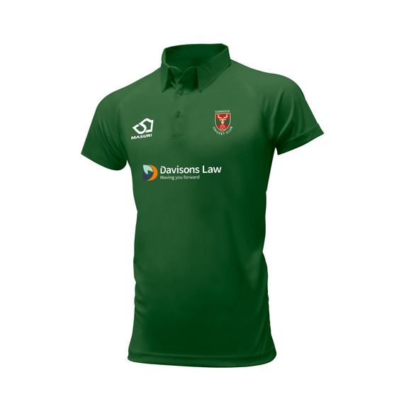 Mens Short Sleeve Coloured Cricket Shirt -CANCC