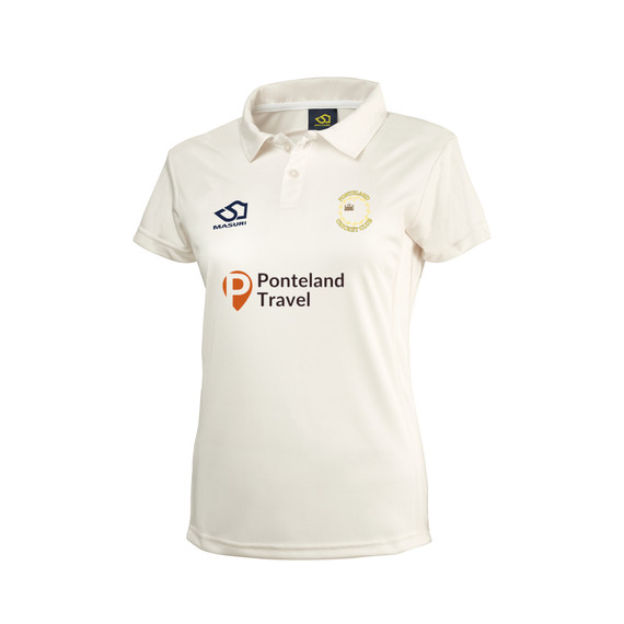 Women's Short Sleeve Cricket Shirt-PONT