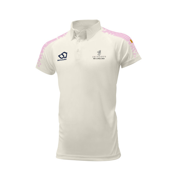 Junior Short Sleeve Cricket Shirt-ABSCHOOL