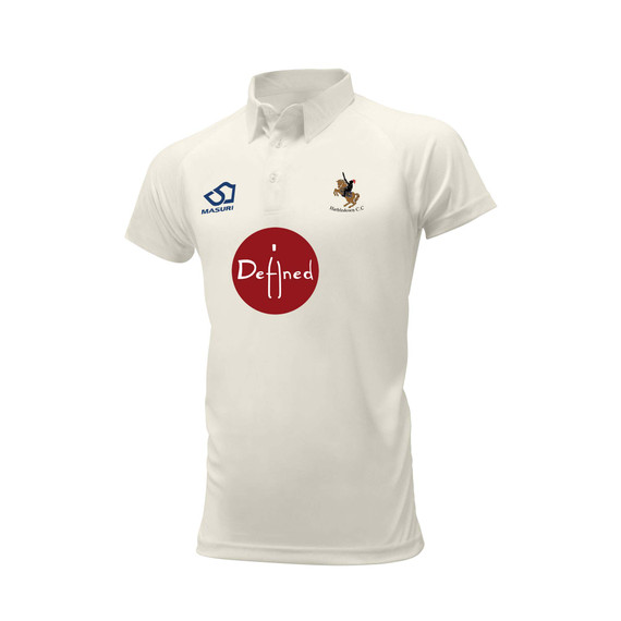 Mens Short Sleeve Cricket Shirt-HRBL