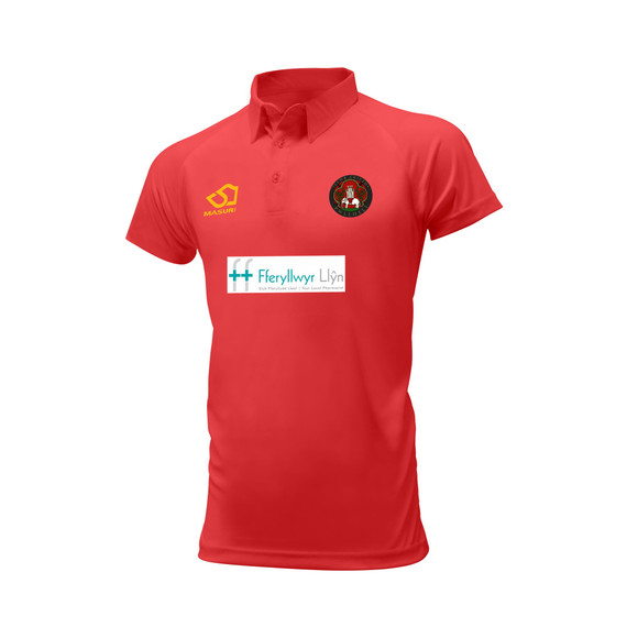 Junior Short Sleeve Coloured Cricket Shirt -PWLLHE