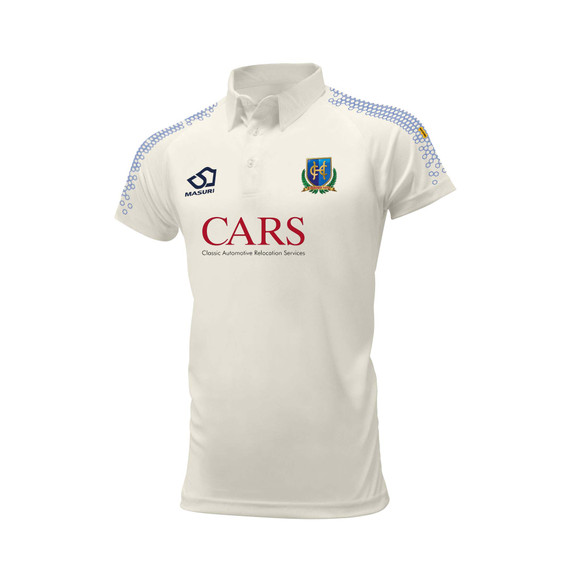 Junior Short Sleeve Cricket Shirt-HVLCC