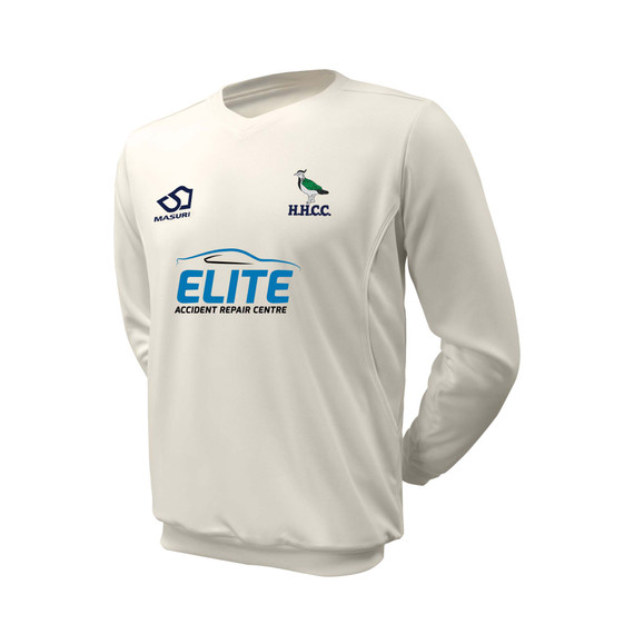 Junior Long Sleeve Cricket Slipover -HANGH