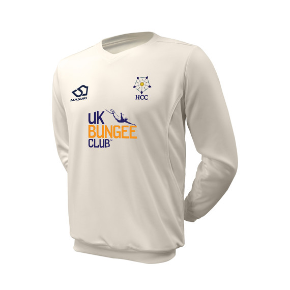 Junior Long Sleeve Cricket Slipover -HOYLND