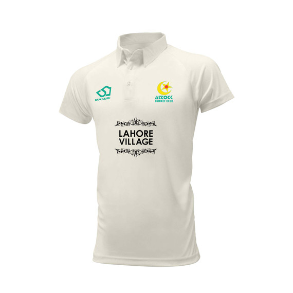 Junior Short Sleeve Cricket Shirt-ATTOC