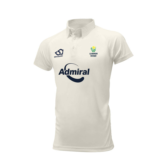 Junior Short Sleeve Cricket Shirt-GLAMPATHWAY