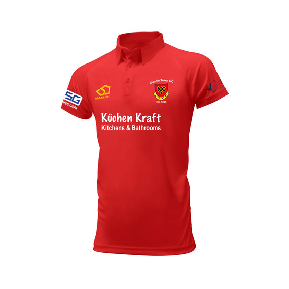 Junior Short Sleeve Coloured Cricket Shirt -OTCC