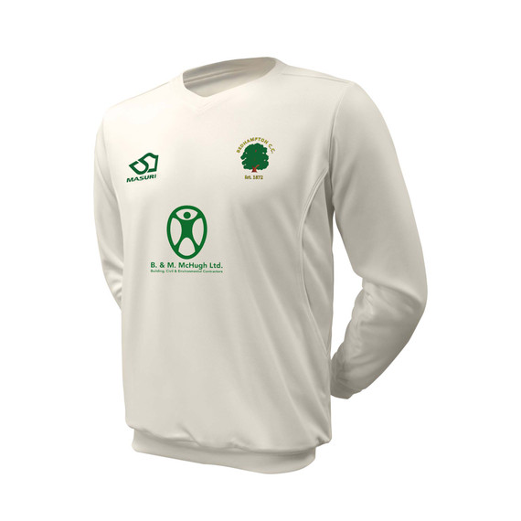 Long Sleeve Cricket Slipover -BHNCC