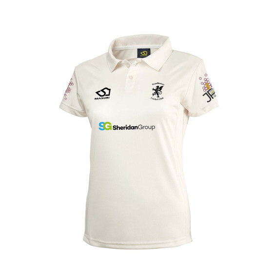 Women's Short Sleeve Cricket Shirt-WDHCC