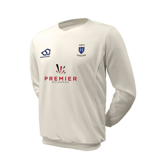 Long Sleeve Cricket Slipover -HIGCC