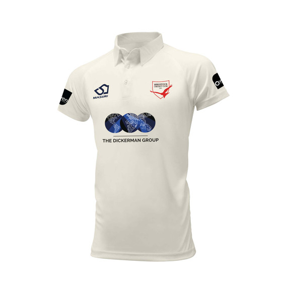 Mens Short Sleeve Cricket Shirt-BRIGSCC