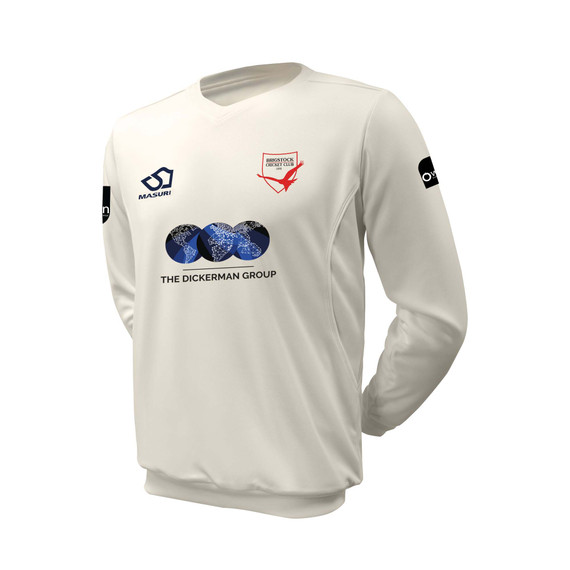 Junior Long Sleeve Cricket Slipover -BRIGSCC
