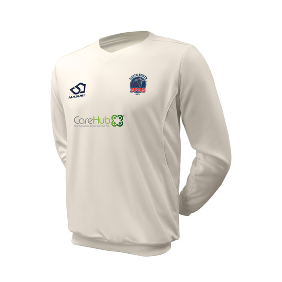 Junior (Senior) Long Sleeve Cricket Slipover -SNCC