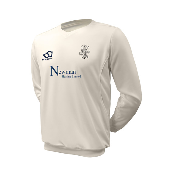 Junior Long Sleeve Cricket Slipover -EACCC
