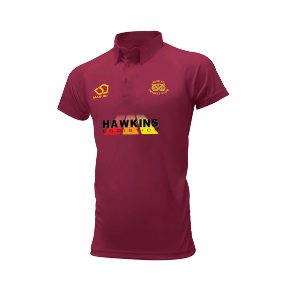 Mens Short Sleeve Coloured Cricket Shirt -RUGCC