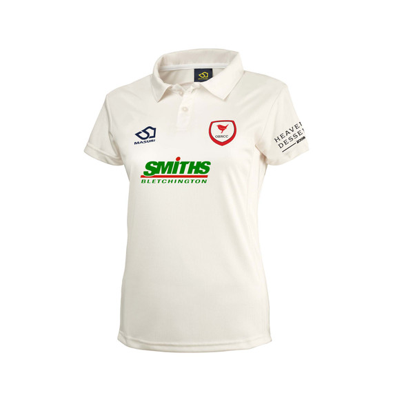 Women's Short Sleeve Cricket Shirt-OXBNCC