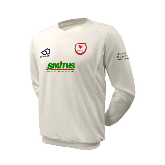 Long Sleeve Cricket Slipover -OXBNCC