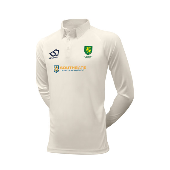 Long Sleeve Cricket Shirt-DOWNED