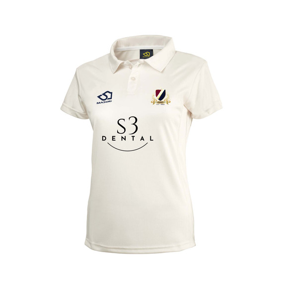 Womans Short Sleeve Cricket Shirt-CHEMC