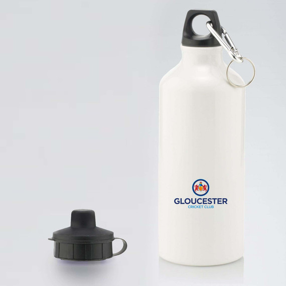 Aluminium Water Bottle with 2 Cap Styles-GLOUCC