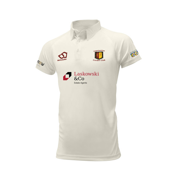 Mens Short Sleeve Cricket Shirt-CONST