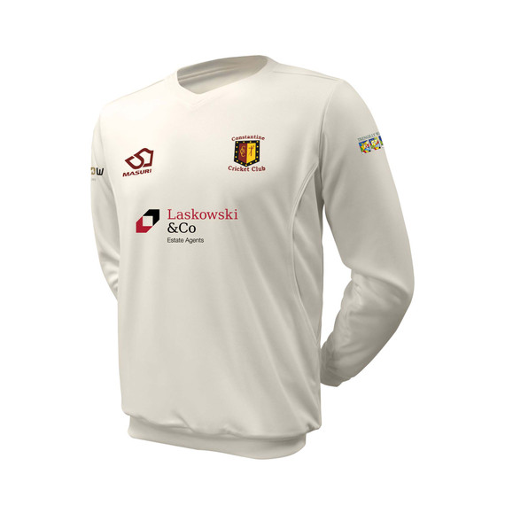 Long Sleeve Cricket Slipover -CONST