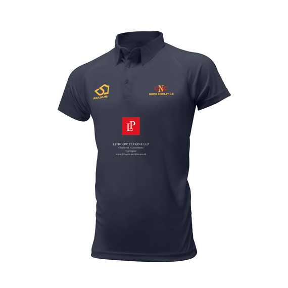 Junior Short Sleeve Coloured Cricket Shirt -NSTAIN
