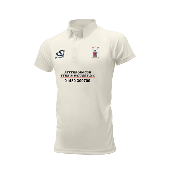 Junior Short Sleeve Playing Shirt - Peterborough Tyre and Battery Sponsor-HDNHAM