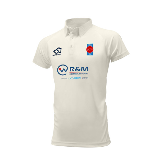Junior Short Sleeve Cricket Shirt-CCOMCC