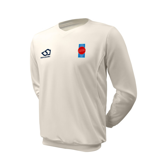 Junior Long Sleeve Cricket Slipover -CCOMCC