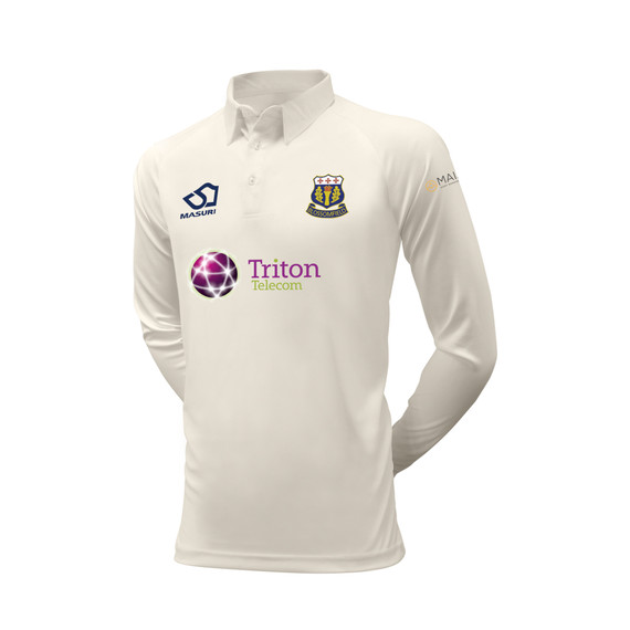 Long Sleeve Cricket Shirt-SOLIHULL