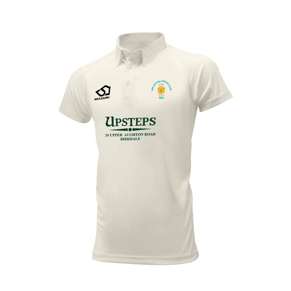 Mens Short Sleeve Cricket Shirt-NEWVIC