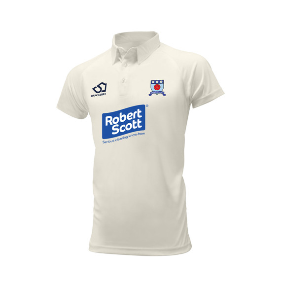 Junior Short Sleeve Cricket Shirt (Senior Sizes)-UPRMIL