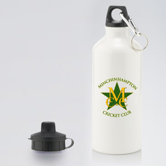 Aluminium Water Bottle with 2 Cap Styles-MINCHIN