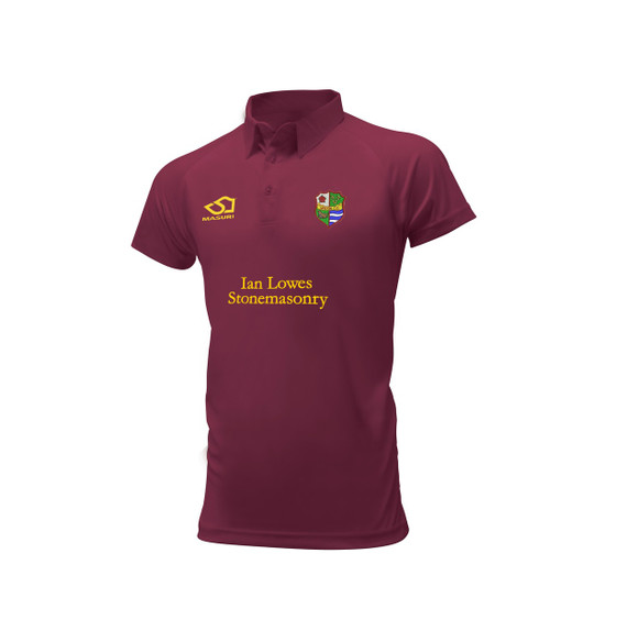 Mens Short Sleeve Coloured Cricket Shirt -WIGTON