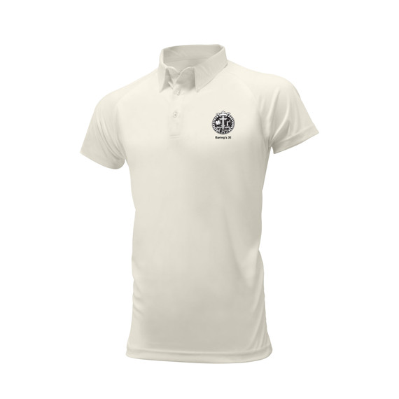Junior Short Sleeve Cricket Shirt-KNGXI
