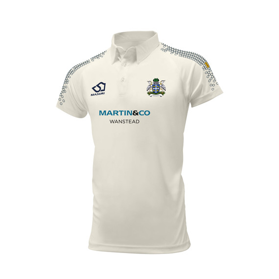 Mens Short Sleeve Cricket Shirt-WSBCC