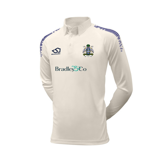 Junior Long Sleeve Cricket Shirt (Senior Sizes)-WSBCC