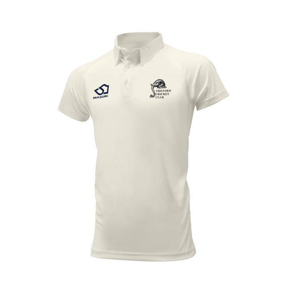 Junior Short Sleeve Cricket Shirt-TIDE-Junior