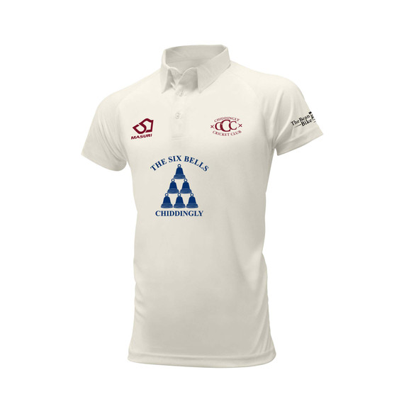 Mens Short Sleeve Cricket Shirt-CHID