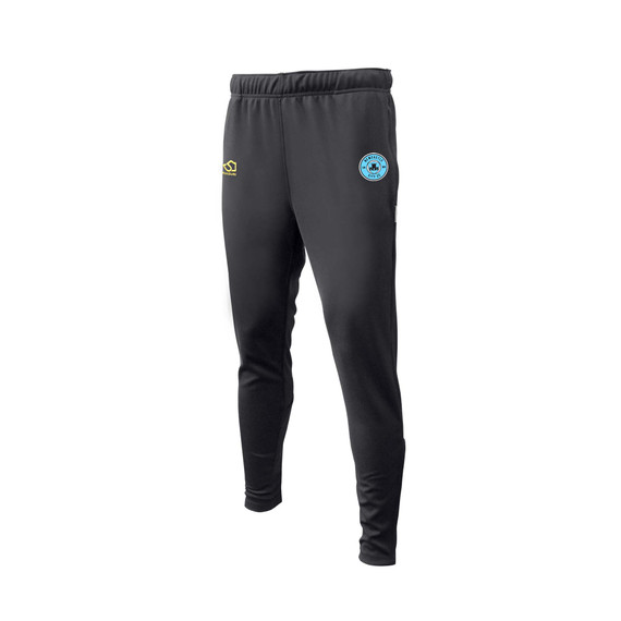 Mens Black Slim Fit Training Trouser-NCASTLE1